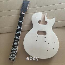 1 Set DIY Electric Guitar Kit Mahogany Body And Neck