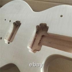 1 Set DIY Electric Guitar Kit Mahogany Body And Neck