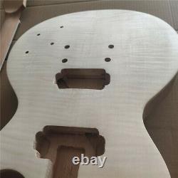 1 Set DIY Electric Guitar Kit Mahogany Body And Neck