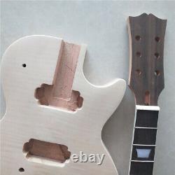 1 Set unfinished Guitar Neck and Body Guitar Kit