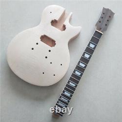 1 Set unfinished Guitar Neck and Body Guitar Kit