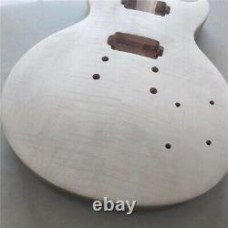 1 Set unfinished Guitar Neck and Body Guitar Kit