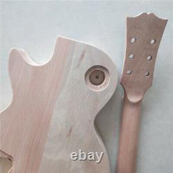 1 Set unfinished Guitar Neck and Body Guitar Kit