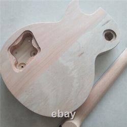 1 Set unfinished Guitar Neck and Body Guitar Kit