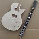 1 Set Unfinished Guitar Neck And Back One Piece Of Mahogany Body Guitar Kit