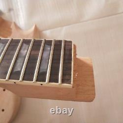 1 set New unfinished Electric Guitar Neck and body for SG style guitar kits