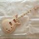 1 Set Unfinished Electric Guitar Body With Neck Excellent Handcraft Prs Parts