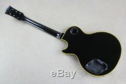 1 set black finished Guitar Neck and body for LP style guitar kit