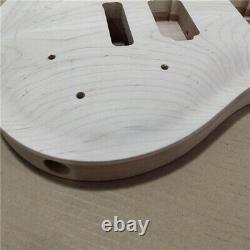 1 set unfinished guitar neck and body PRS style electric guitar kit DIY part