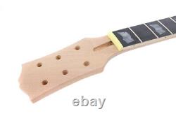 1Set Diy Electric Guitar Neck+Body Mahogany Diy Guitar Project Unfinished