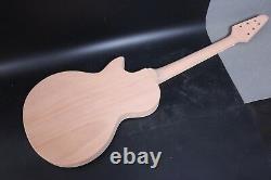 1Set Guitar Kit DIY Guitar Project Guitar neck 22fret 24.75inch Guitar Body