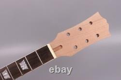 1Set Guitar Kit Guitar Neck 22fret 24.75inch Semi Hollow Guitar Body Maple Cap