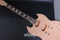 1Set Mahogany Guitar Body+Guitar Neck 22Fret Diy Electric Guitar Project
