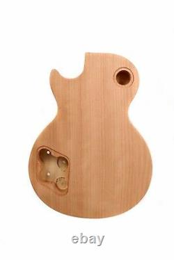 1Set Mahogany Guitar Body+Neck Electric Guitar Project Unfinished