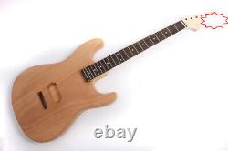 1Set guitar kit Maple neck 22fret Rosewood Fretboard Mahogany Guitar Body