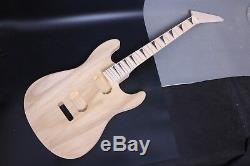 1Set paulownia Guitar Body+Maple Guitar Neck 22Fret Diy Electric Guitar parts