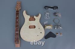 1set DIY electric guitar kit prs style mahogany body unfinished Hardwares Parts