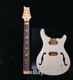 1set Electric Guitar Kit Guitar Neck 22fret Guitar Body Replacement Solid wood