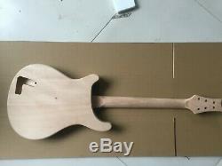 1set Electric Guitar Kit Mahogany Maple Rosewood Guitar Neck Body Nice Inlay
