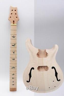 1set Electric guitar Kit Guitar neck 22Fret 24.75inch Maple Mahogany guitar Body