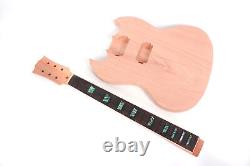 1set Guitar Kit DIY Electric Guitar Body Guitar Neck 22 Fret Rosewood Fretboard