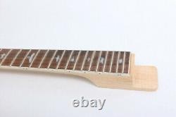 1set Guitar Kit Guitar Neck 22Fret Semi-hollow Guitar Body Maple with Binding