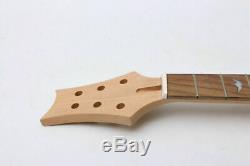 1set Guitar Kit Guitar Neck 22fret Mahogany Maple Cap Set in Guitar Body Bird