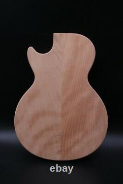 1set Guitar Kit Guitar Neck 22fret Semi-Hollow Guitar Body Mahogany Maple
