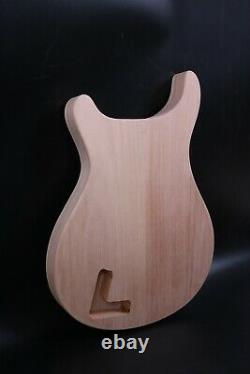 1set Guitar Kit Guitar Neck 22fret Semi Hollow Guitar Body Mahogany Maple Set in