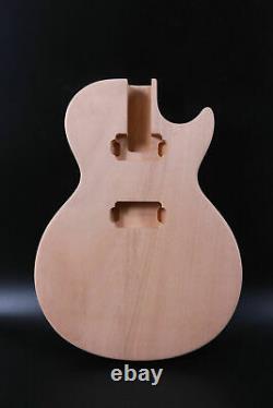 1set Guitar Kit Guitar Neck Body 22fret Mahogany Rosewood Set In Unfinished