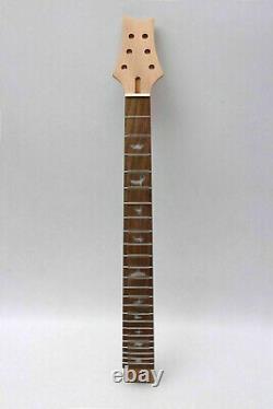 1set Guitar Kit Mahogany Body with Maple cap prs head Guitar Neck 22Fret Set in