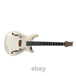 1set Guitar Kit Mahogany Maple Cap Guitar Body 22 Fret Guitar Neck