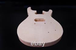 1set Guitar Kit Mahogany Maple Guitar Neck Body Diy Electric Guitar Set in Bird