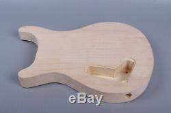 1set electric guitar Kit Guitar Neck 22fret Guitar Body Mahogany Maple Wood