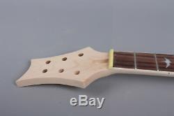 1set electric guitar Kit Guitar Neck 22fret Guitar Body Mahogany Maple Wood