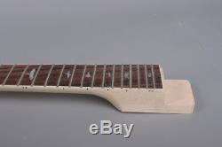 1set electric guitar Kit Guitar Neck 22fret Guitar Body Mahogany Maple Wood