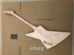 1set guitar kit DIY guitar body Guitar Neck 22fret 24.75inch Rosewood Fretboard