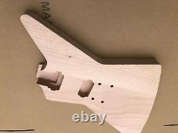 1set guitar kit DIY guitar body Guitar Neck 22fret 24.75inch Rosewood Fretboard