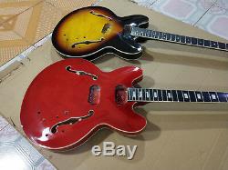 2 set finished Guitar Neck and body for ES335 style guitar kits