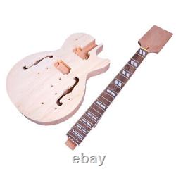 22-Fret Mahogany Electric Guitar Set Parallelogram Inlay 24.75inch Paddle Head