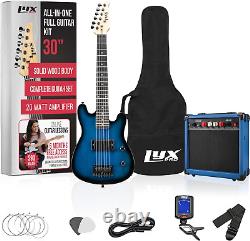30 Inch Electric Guitar and Starter Kit for Kids with 3/4 Size Beginner'S Guitar