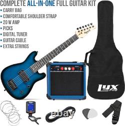 30 Inch Electric Guitar and Starter Kit for Kids with 3/4 Size Beginner'S Guitar 30 Inch Electric Guitar and Starter Kit for Kids with 3/4 Size Beginner'S Guitar