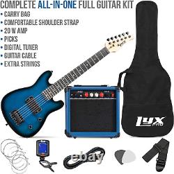 30 Inch Electric Guitar and Starter Kit for Kids with 3/4 Size Beginner'S Guitar