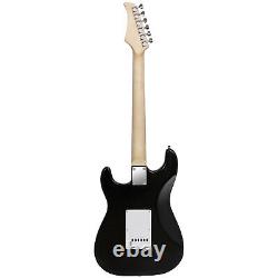 39 Full Size Electric Guitar with Amp Case Accessories Pack for Beginner Blue