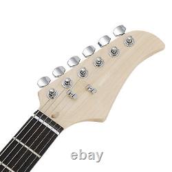 39 Full Size Electric Guitar with Amp Case Accessories Pack for Beginner Blue