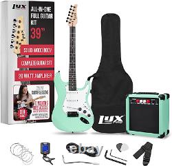 39 Inch Electric Guitar Kit Bundle with 20W Amplifier, All Accessories, Digital