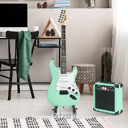 39 Inch Electric Guitar Kit Bundle with 20W Amplifier, All Accessories, Digital