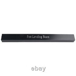 4 PCS Luthier Tools Guitar Neck Straight Edge Fret Leveling Beam Ruler Kit Set