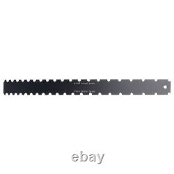 4 PCS Luthier Tools Guitar Neck Straight Edge Fret Leveling Beam Ruler Kit Set