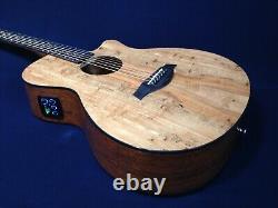 40 Caraya OM Cutaway Electric-Acoustic Guitar, Splated Maple +BagGYPSY-CEQ/GC